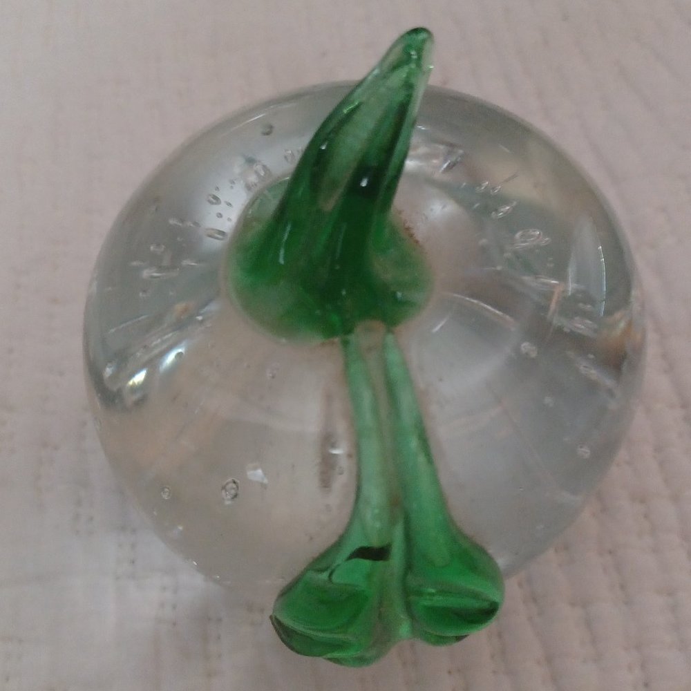Large apple shaped paper-weight